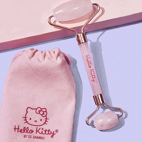 Hello Kitty Stone Facial Massage Roller With Storage Bag - Picture 11 of 12